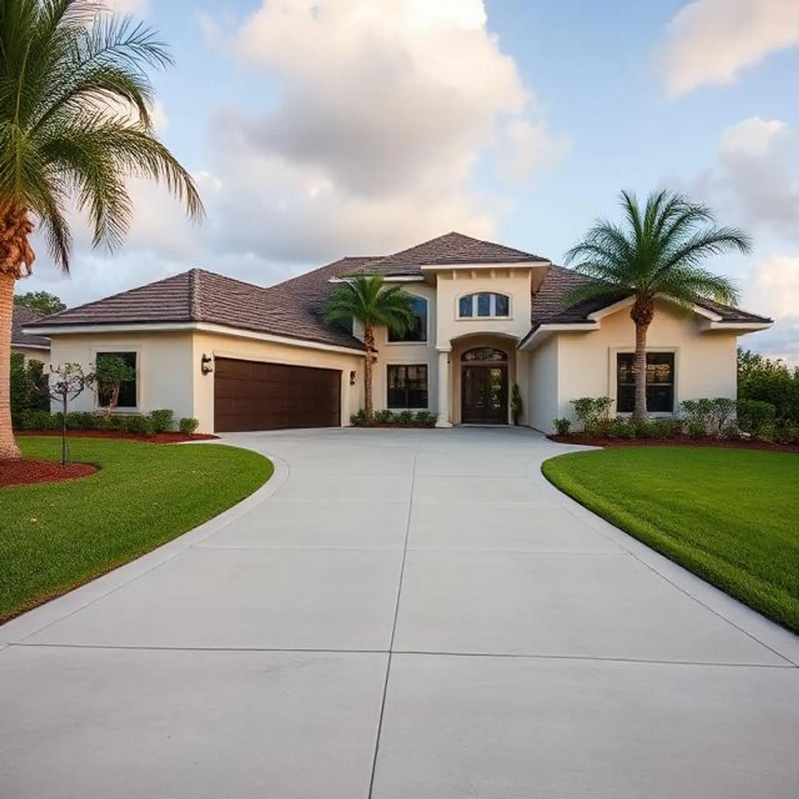 Driveway construction